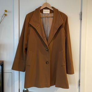 Size 14 camel colour wool coat -MOVING SALE-